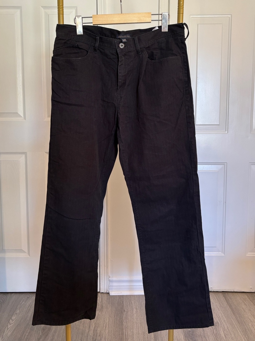 Banana Republic Men's Charcoal Dress Pants - Straight Leg